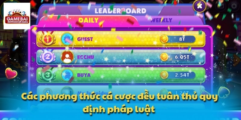 B52 – Nơi Tích Hợp Đa Dạng Game Đổi Thưởng Phổ Biến 6 Các phương thức cá cược đều tuân thủ quy định pháp luật